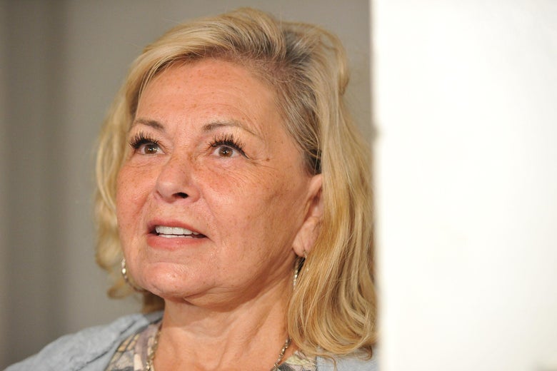 Roseanne Barr in Beverly Hills, California.